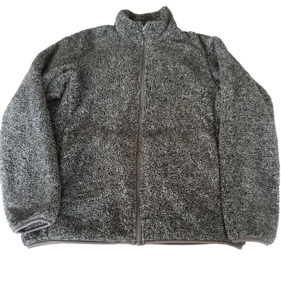 Uniqlo Other - UNIQLO Gray Fleece Jacket Men Size Medium